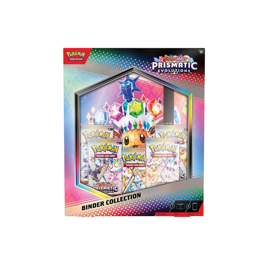 Colección de carpetas Evoluciones Prismáticas Escarlata y Violeta de Pokémon TCG