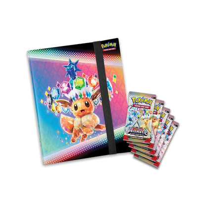 Colección de carpetas Evoluciones Prismáticas Escarlata y Violeta de Pokémon TCG