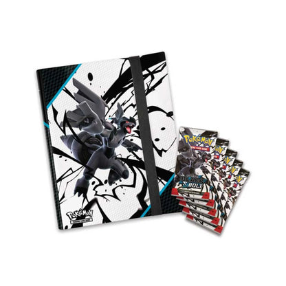 Colección de carpetas de Rayo Negro Escarlata y Violeta de JCC Pokémon
