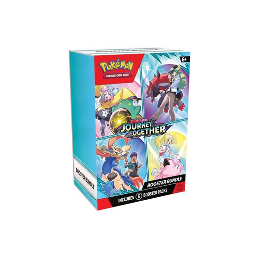 Paquete de refuerzo "Viaje Juntos" de Pokémon TCG Scarlet y Violet (6 sobres)