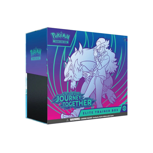 Caja de Entrenador Élite de Viaje Juntos Escarlata y Violeta de JCC Pokémon
