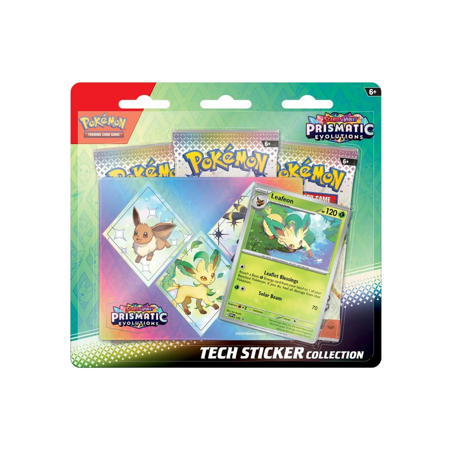 Pokémon TCG: Scarlet and Violet Prismatic Evolution Tech Sticker Collection