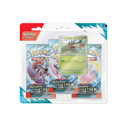 Pokémon TCG  Scarlet & Violet Journey Together 3 Pack Blister Scrafty