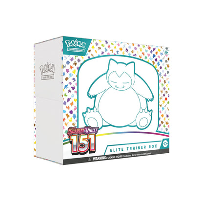 Caja de Entrenador Élite 151 de Pokémon TCG Escarlata y Violeta
