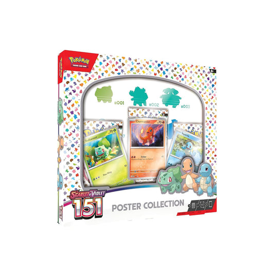 Colección de pósteres 151 de Pokémon TCG Scarlet &amp; Violet