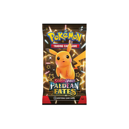 Paquete de refuerzo de Destinos Paldeanos 4.5 de Escarlata y Violeta de JCC Pokémon