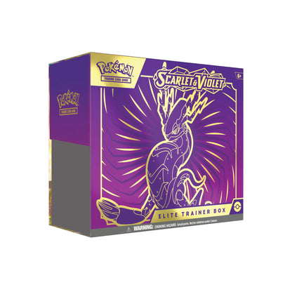 Caja de Entrenador Élite Miraidon Base Escarlata y Violeta de JCC Pokémon