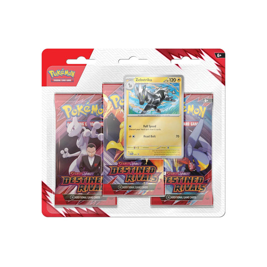 Paquetes de mejora de Pokémon TCG Scarlet y Violet: Rivales Destinados 3 (2025)