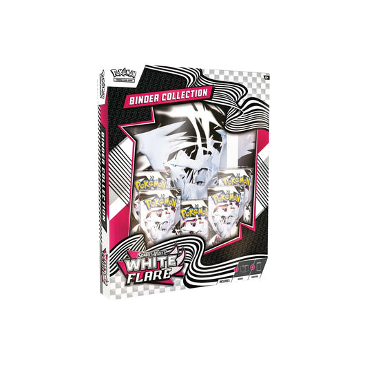 Colección de carpetas de cartas de Pokémon TCG Scarlet &amp; Violet White Flare