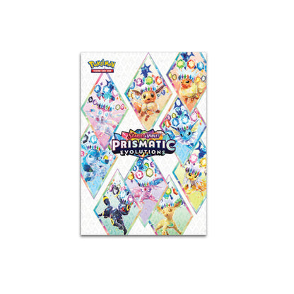Colección de pósteres de las evoluciones prismáticas de Escarlata y Violeta de Pokémon TCG