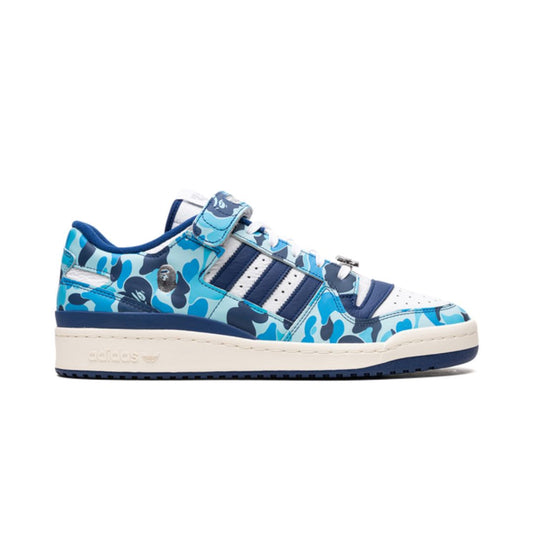 Adidas Forum 84 Low Bape 30. Jubiläum Blau Camo