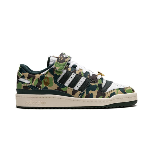 Adidas Forum 84 Low Bape 30. Jubiläum Grünes Camo