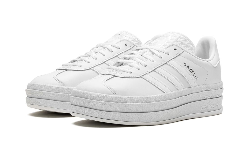 Adidas Gazelle Bold Triple Blanco