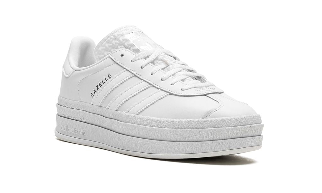 Adidas Gazelle Bold Triple Blanco