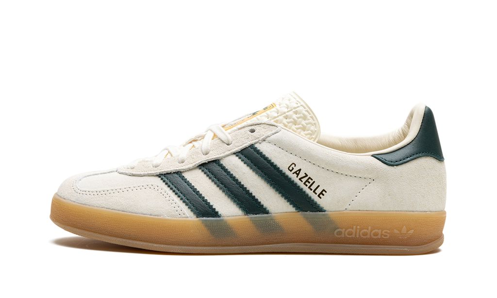 Adidas Gazelle Indoor Crema Blanco Verde Goma