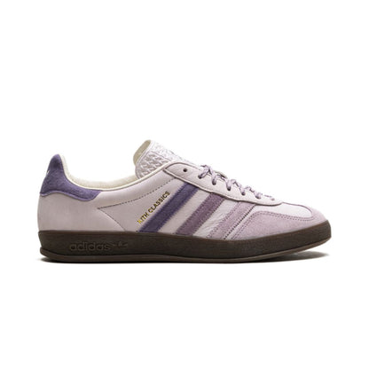 Adidas Gazelle Indoor Kith Classics Program, color morado ceniza