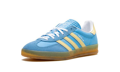 Adidas Gazelle Indoor Semi Azul Burst Casi Amarillo