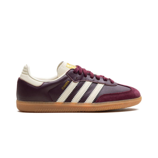 Adidas Samba OG Granate Dorado Metálico 