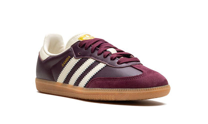Adidas Samba OG Granate Dorado Metálico 
