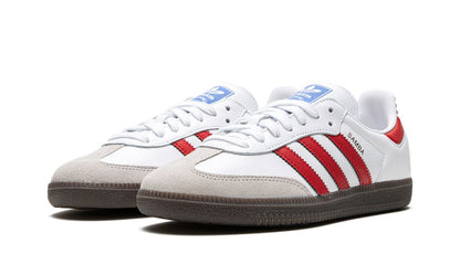 Adidas Samba OG Weiß Scharlachrot 