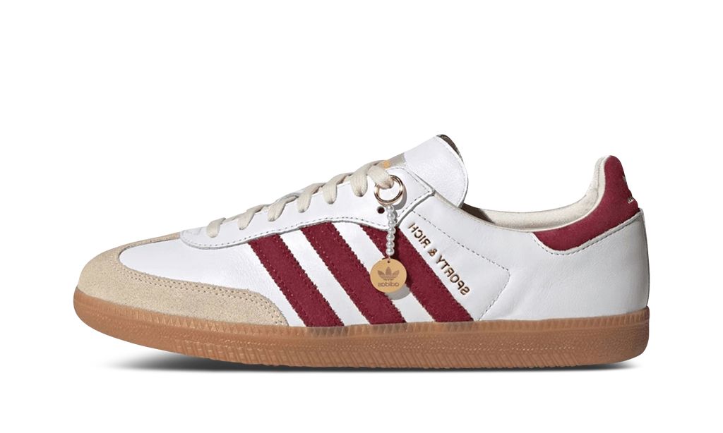 Adidas Samba Sporty &amp; Rich White Core Burgundy