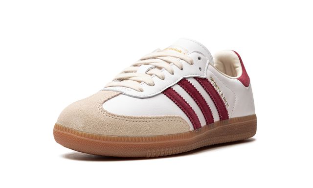 Adidas Samba Sporty &amp; Rich White Core Burgundy