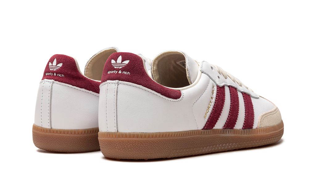 Adidas Samba Sporty &amp; Rich White Core Burgundy