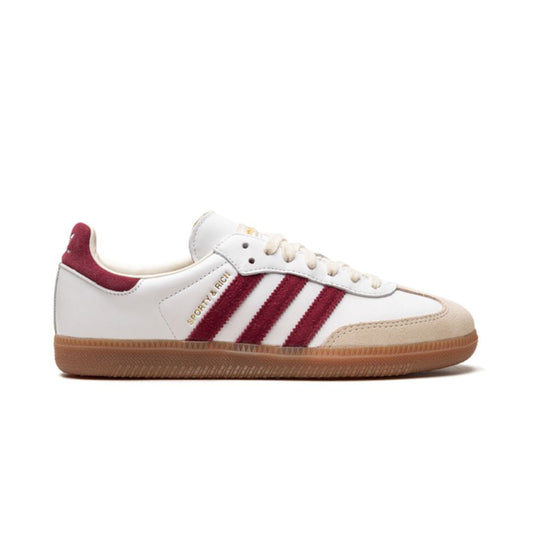 Adidas Samba Sporty &amp; Rich White Core Burgundy