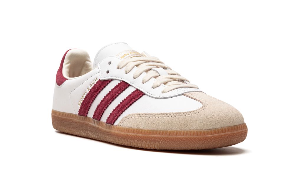 Adidas Samba Sporty &amp; Rich White Core Burgundy