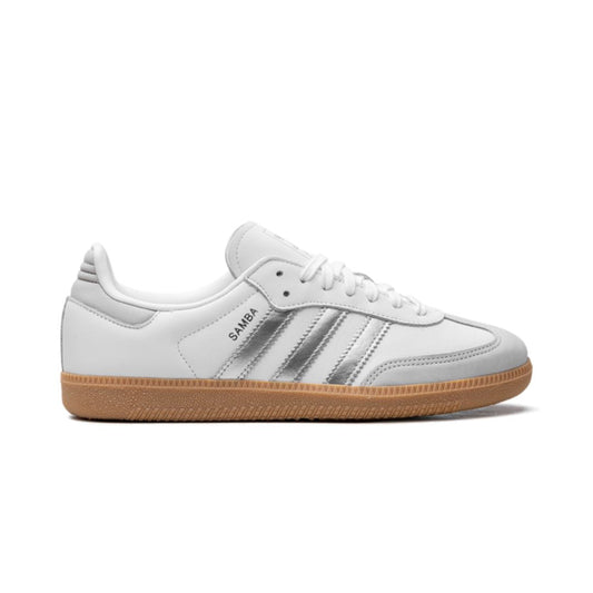 Adidas Samba Weiß Silber Metallic Grau