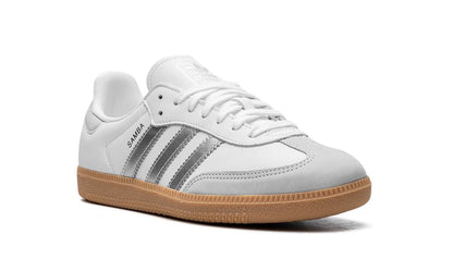 Adidas Samba Weiß Silber Metallic Grau