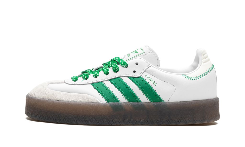 Adidas Sambae Cloud White Green 