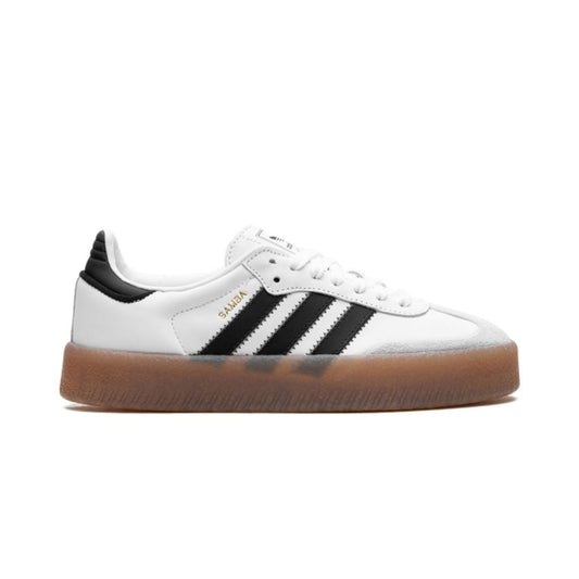 Adidas Sambae Weiß Schwarz Gummi 