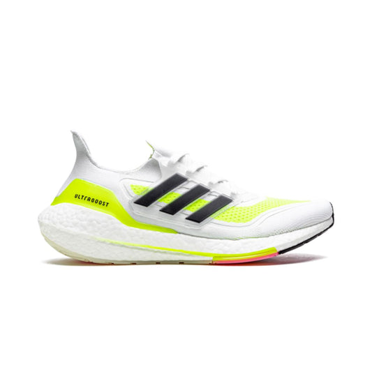 Adidas Ultraboost 21 Solar Gelb Weiß 