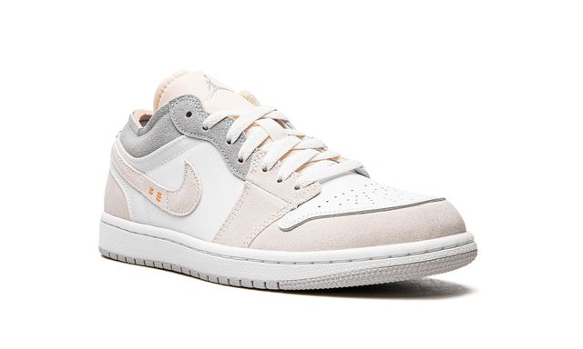 Air Jordan 1 Low Inside Out Crema Blanco Gris Claro 