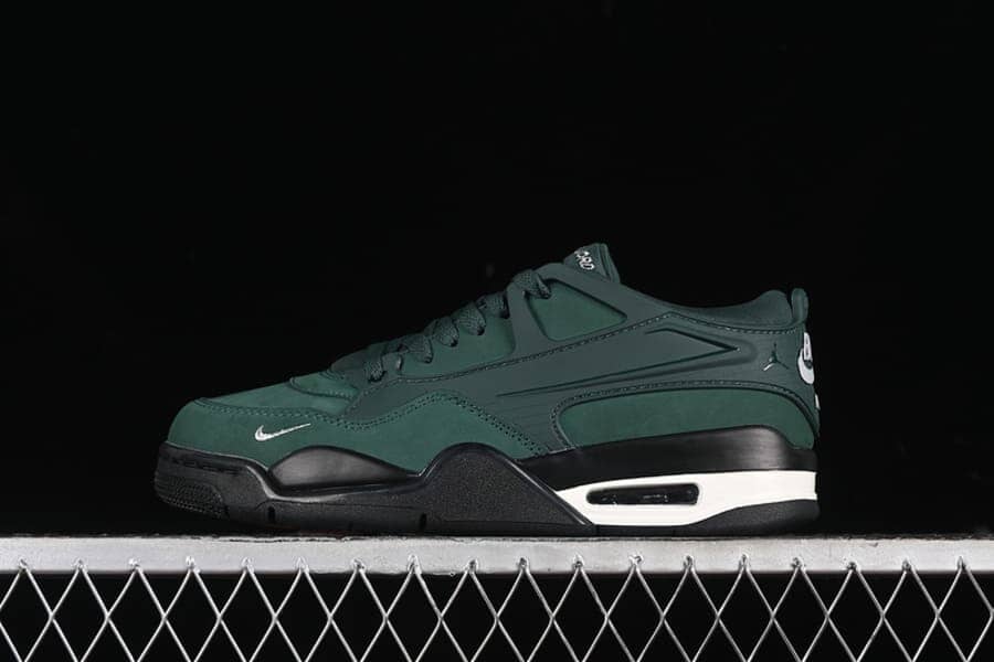 Air Jordan 4 RM Fence Green "Nigel Sylvester" 