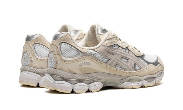 ASICS Gel-NYC Blanco Gris Ostra