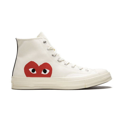Converse Chuck Taylor All Star 70 Hi Comme des Garçons Play Weiß 