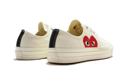 Converse Chuck Taylor All Star 70s Ox Comme des Garçons Play Weiß