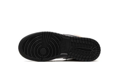 Jordan 1 Low Schwarz Grau Rosa