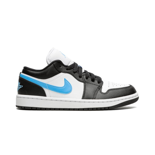Jordan 1 Low Schwarz University Blau Weiß 