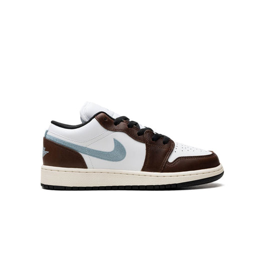 Jordan 1 Low Braun Blau Grau