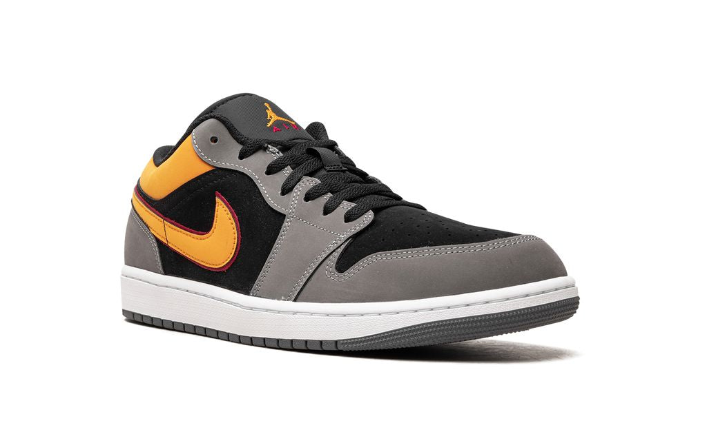 Jordan 1 Low Graphite Vivid Orange 