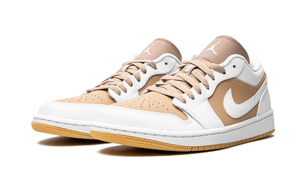 Jordan 1 Low Hanf Weiß