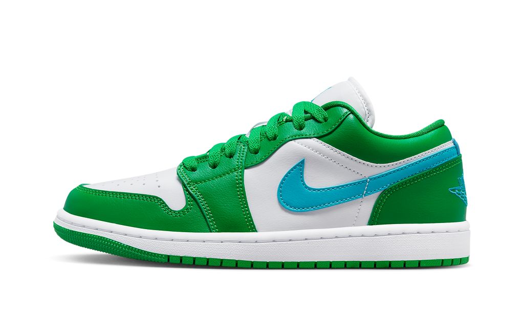 Jordan 1 Low Lucky Green Aquatone 