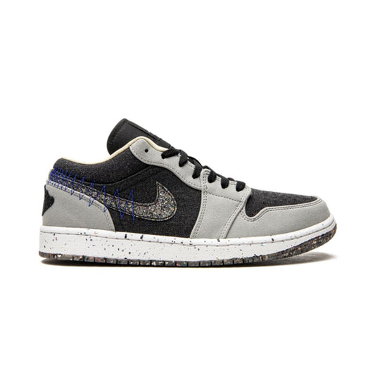 Jordan 1 Low SE Crater Schwarz Grau 