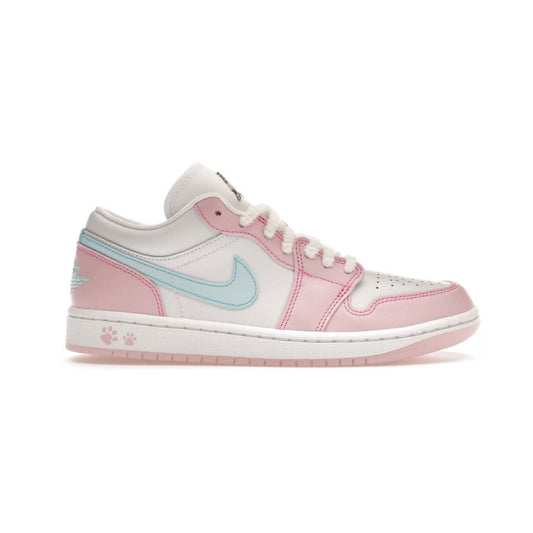 Jordan 1 Low SE Paw Print Rosa Schaumstoff 