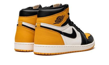 Jordan 1 Retro High Taxi Gelbe Zehenpartie
