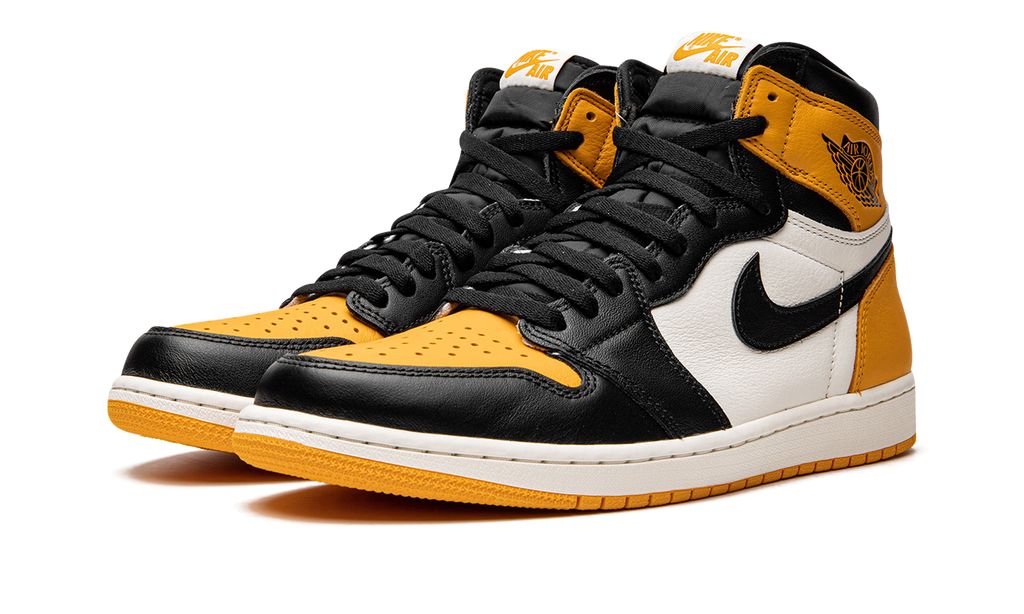 Jordan 1 Retro High Taxi Gelbe Zehenpartie