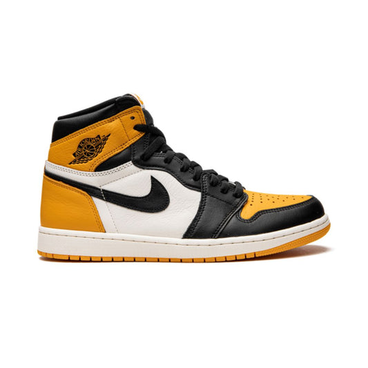 Jordan 1 Retro High Taxi Gelbe Zehenpartie